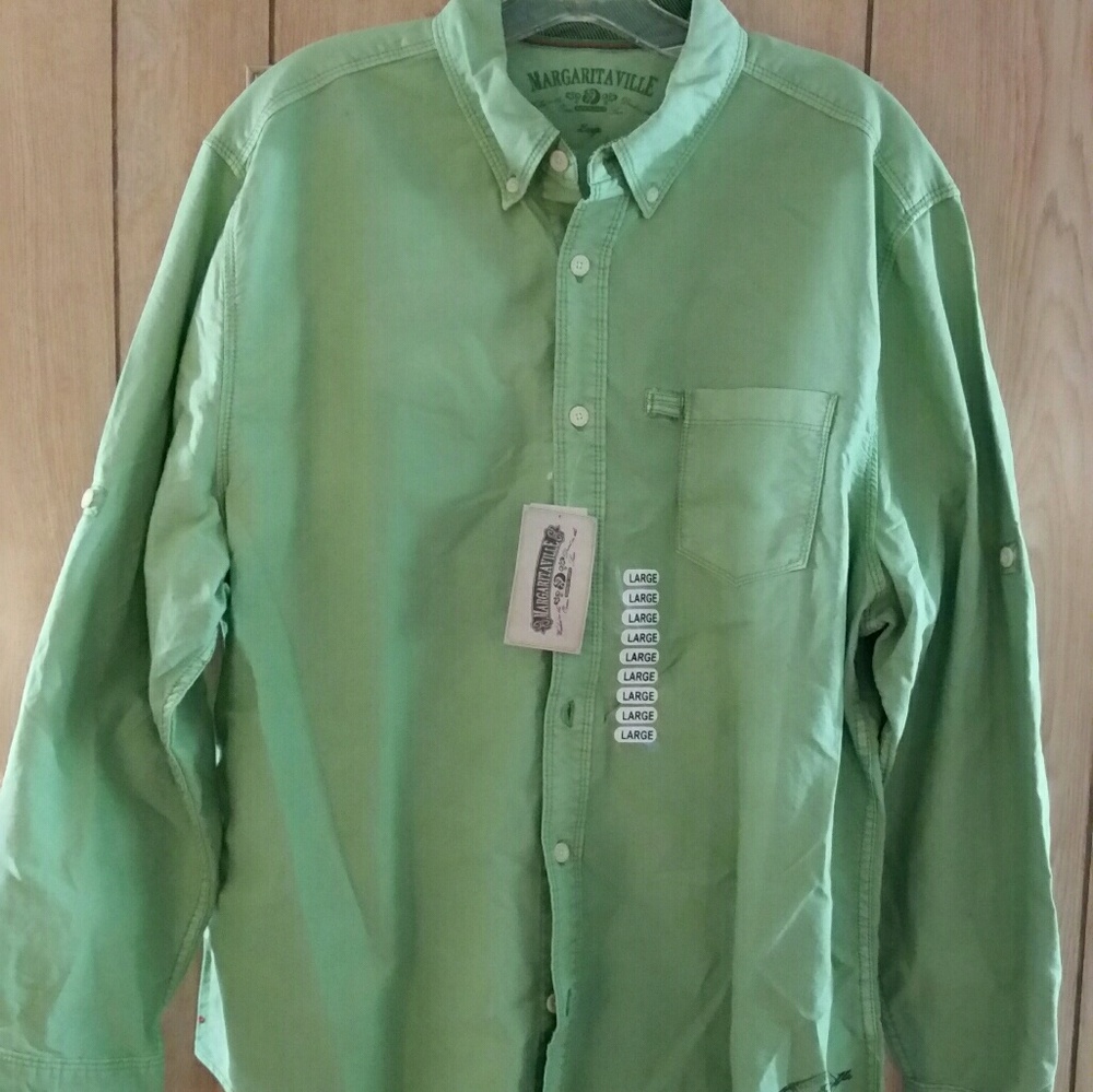 Margaritaville Button Up Long Sleeve Shirt